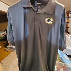 Green Bay Packer men's 3XL polyester polo shirt